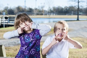 Kids Making Faces