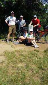 Mile 0 of the C&O Canal Trail in Georgetown.